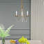 Lustre 3 lumières façon bougie Burvale-1952545752