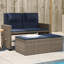 Banc de patio inclinable avec coussins vidaXL-99049280