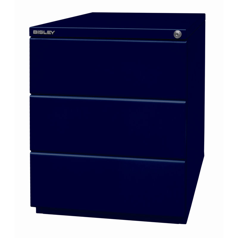 OBA 42.3cm Wide 3 -Drawer File Cabinet, Oxford blue