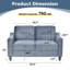 Couch Comfortable Sectional Couches And Sofas For Living Room Bedroom Office Small Space-119649545