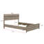 Mobilier de chambre à coucher moderne en bois 1pc
