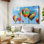 «Rainbow Hot Air Balloon» sur-99073291