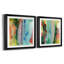 Long Lake I - ensemble de 2 peintures encadrées-61463677-61463670