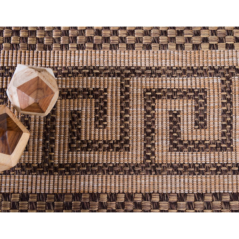 Outdoor Veranda Area Rug Tweed Color, Rectangle 2'2" x 3'