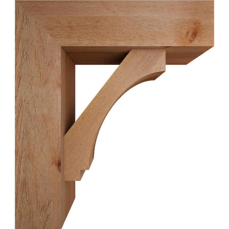 Support de bloc impérial avec entretoise décalée, 30 x 26, Cèdre rouge occidental de l 8 po (scié brut)