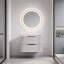 Meuble-lavabo 24 po avec lavabo en céramique
