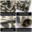 Tapis extérieur noir et beige