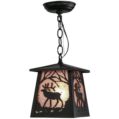 Luminaire suspendu géométrique 1 lumière Elk at Dawn
