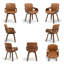Fauteuil de salle à manger rembourré Berneta-228019490