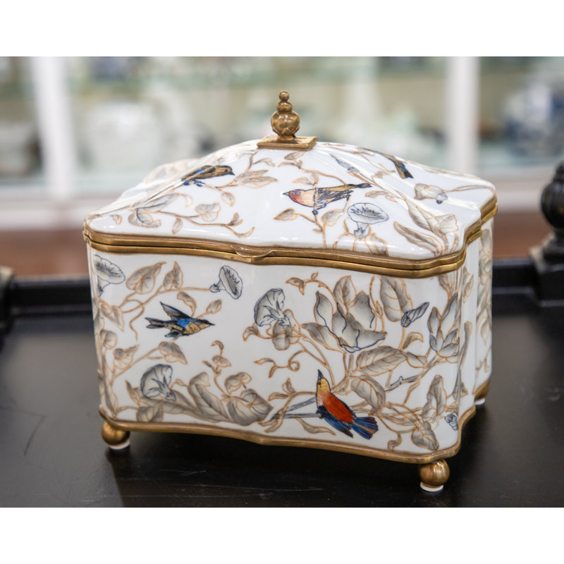 Handmade Porcelain China Decorative Box
