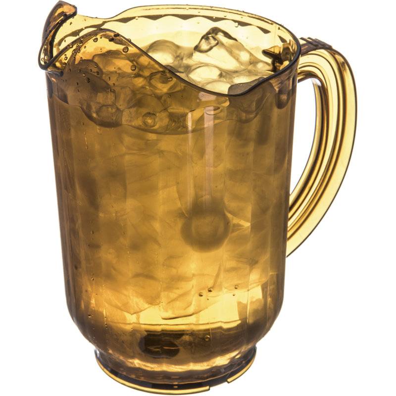 Versapour® 6 - Piece Beverage Dispenser Set, Amber