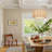 1-Light Geometric Pendant Lights Beige-677043665