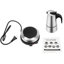 4 Cup Stainless Steel Coffee Pot Stovetop Espresso Maker Percolator