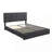 2-Pieces Bedroom Sets Upholstered Platform Bed And Ottoman