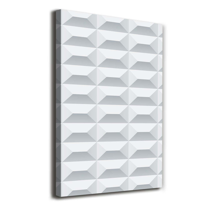Geometric Background - Wrapped Canvas Print