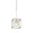 1 - Light Kitchen Steel Dimmable Lantern Square/Rectangle Pendant-2110582402
