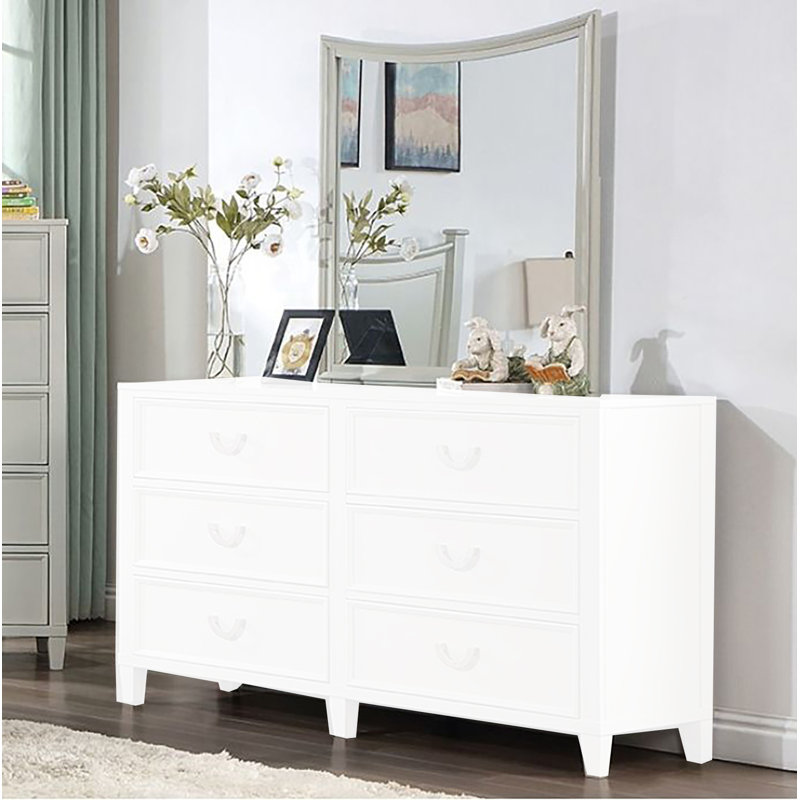 Macfairlan Wood Flat Wall Mirror