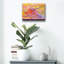  «Splendid» par Dorothy Fagan, art mural en verre acrylique, 16 po x 12 po