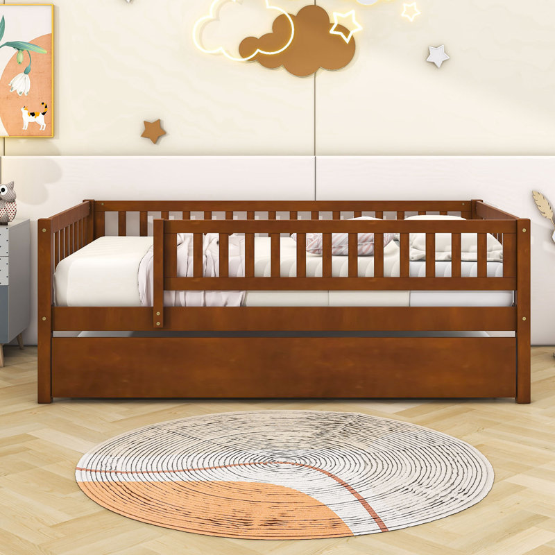 Alene Daybed with Trundle, Twin, Walnut