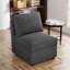 Bermea 6-Piece L-Shaped Soft Fabric Cushion Back Modular Sectional With Under-Seat Storage-98144177