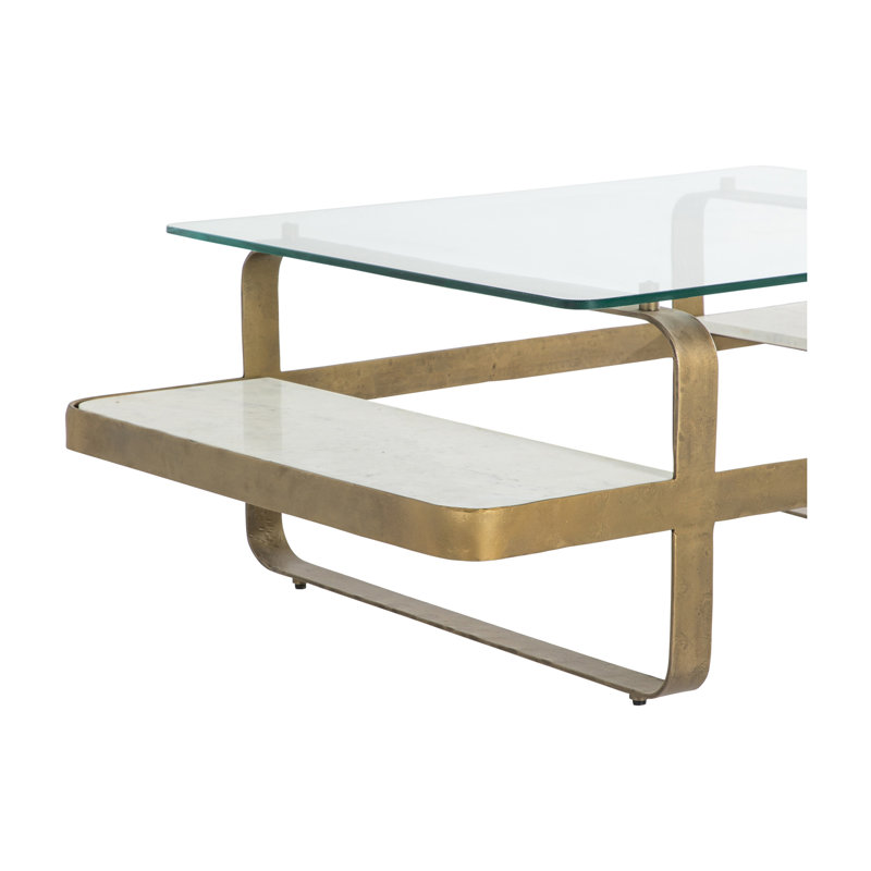 Winnipeg Glass Top Coffee Table
