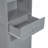 Tall Bathroom Cabinet With Laundry Basket, Large Tilt-Out Laundry Hamper And Upper Storage Cabinet-2043315909