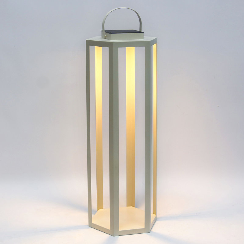 LANTERNE JOYCE SOLAR 30 ", 30", Blanc