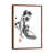 Classic Brown Wood Framed
