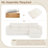 L-Shaped Wide Corduroy Compression Sponge Sofa 3-Seater Cloud Boneless Sofa, No Assembly Required-1955772372