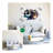 Hole Breaking Wall Sticker  Spaceship Sticker