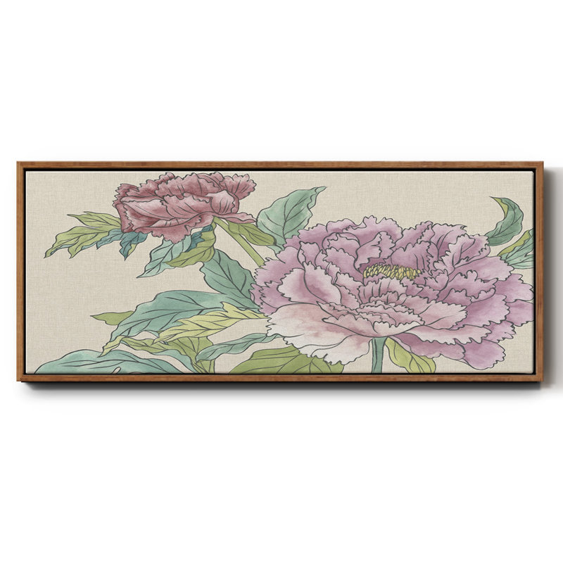Peony Blooms I - toile encadrée