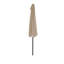 Demi-parasol demi-patio - Parasol 9 pi avec manivelle - Petit auvent pour balcon, table ou terrasse par Pure Garden (Sable)-33048764