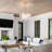 6-light Coastal Shell Tired Chandelier