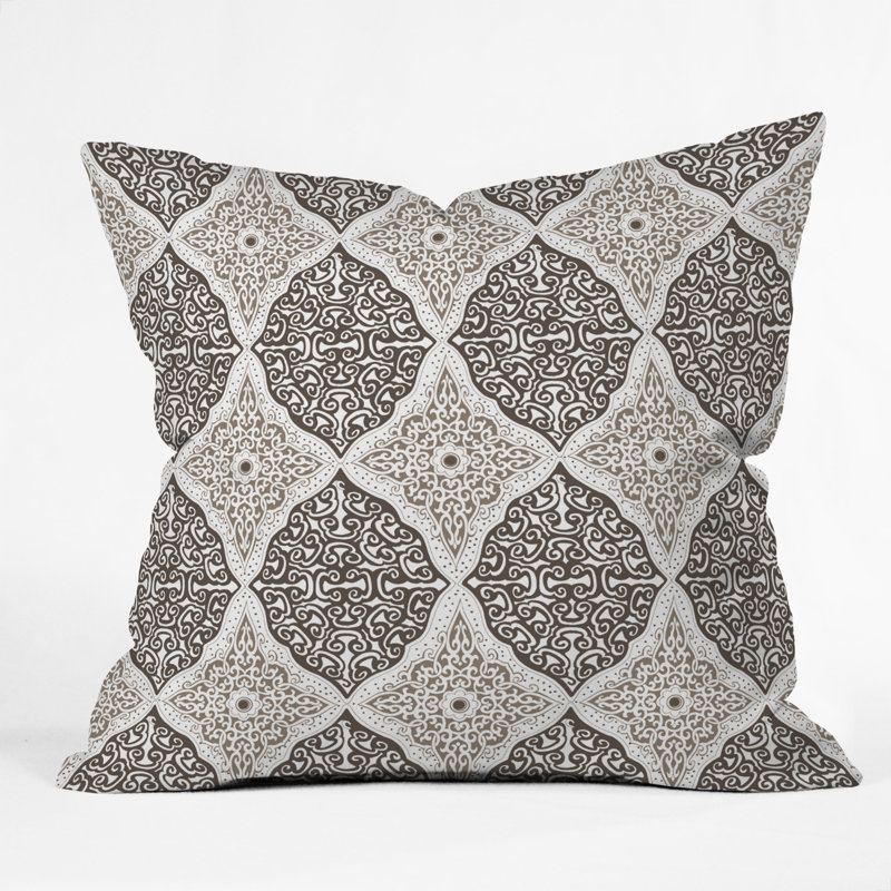Coussin décoratif d'intérieur/d'extérieur, 16 po x 16 po