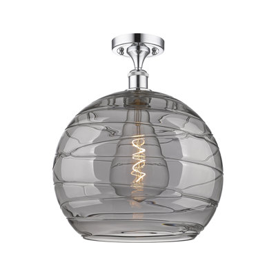 1 - Light Semi Flush Mount