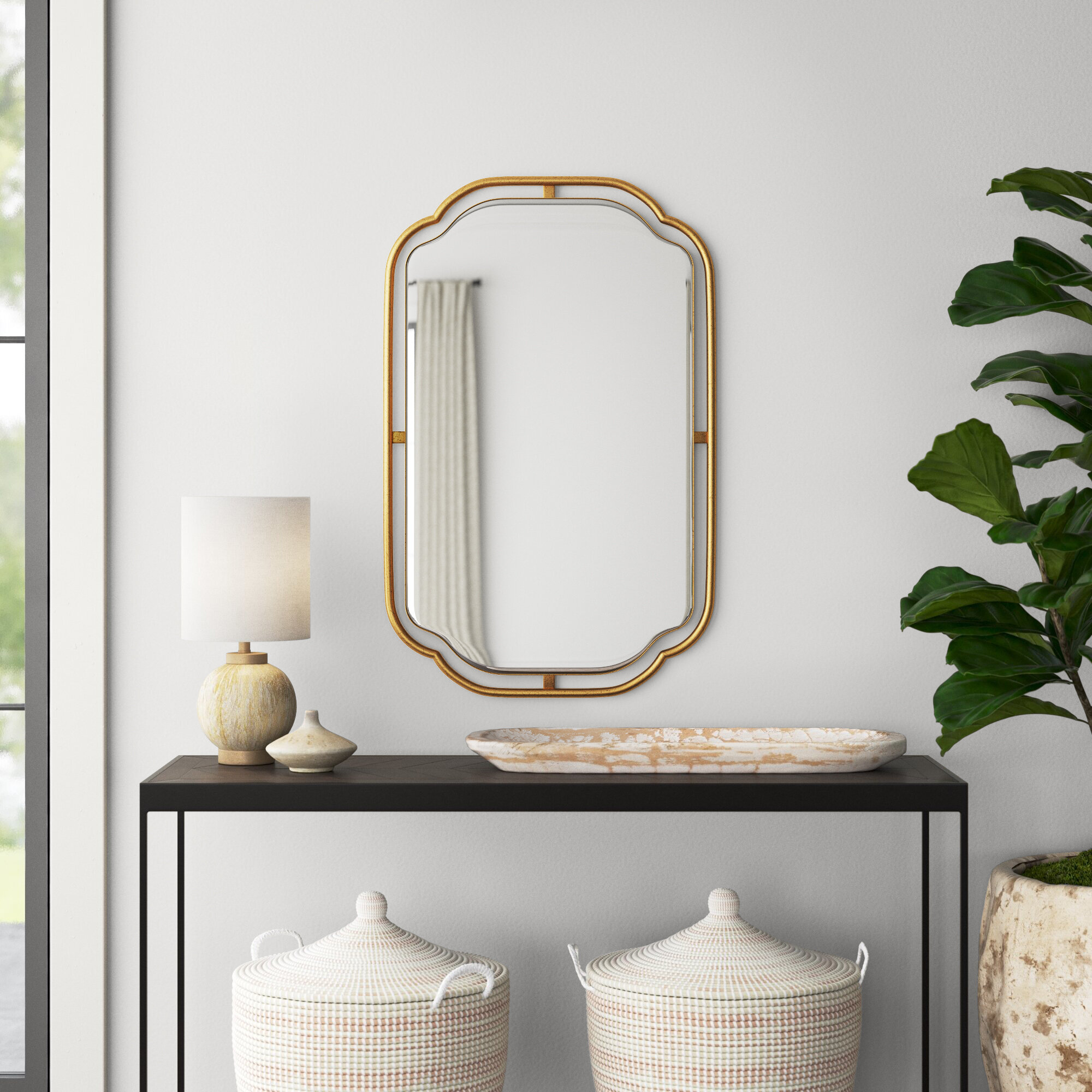 Greyleigh™ Zellers Mirror & Reviews | Wayfair