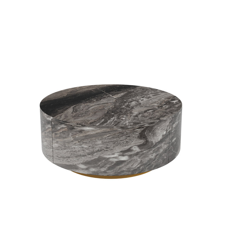 Table basse simple Diljeet, Brun