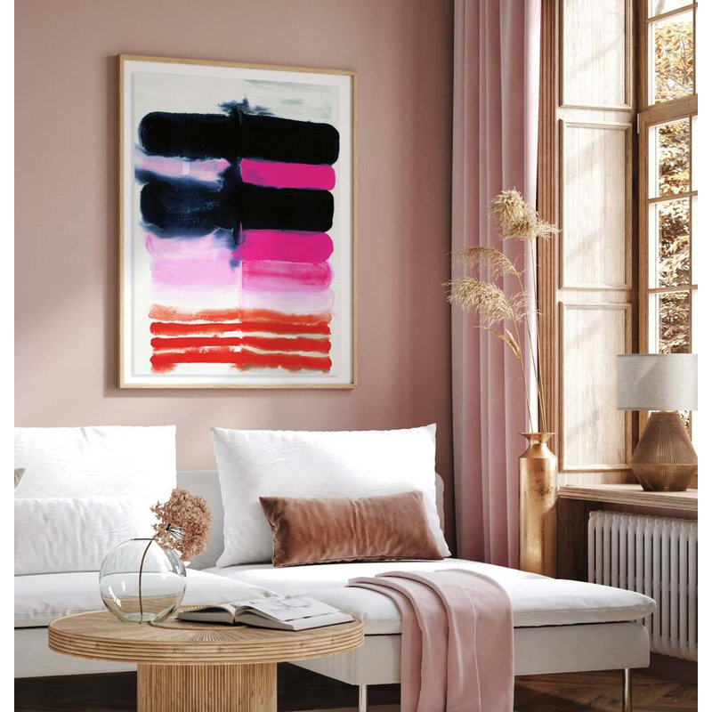 Love Shack By Kristi Kohut, Floater Frame, 40" H x 30" W x 1.25" D