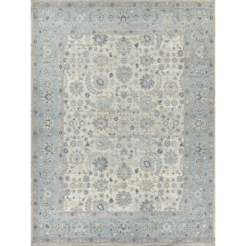 Harper Hand Woven Wool Oriental Area Rug, Rectangle 9' x 12'