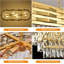31.4" Modern Gold Oval Crystal Chandelier, E14 Base (Bulb Not Included)