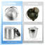 3L Double Wall Insulated Ice Bucket with Lid, Ice Scoop & Serving Tongs, 304 Stainless Steel Inner Liner Long-Lasting Ice Retention Drinks Chiller, for Cocktail Bars, House Parties, Chilling Beer & Wine