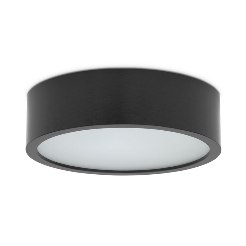 Altavious Flush Mount, Black
