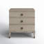 Polaris 3 - Drawer Solid Wood Nightstand
