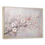 Rose et gris, fleur de cerisier, impression encadrée de fleurs roses-595214540-595214388-568386516