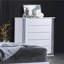 Commode blanche à lune MOON