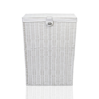 Hand Woven Plastic Laundry Hamper