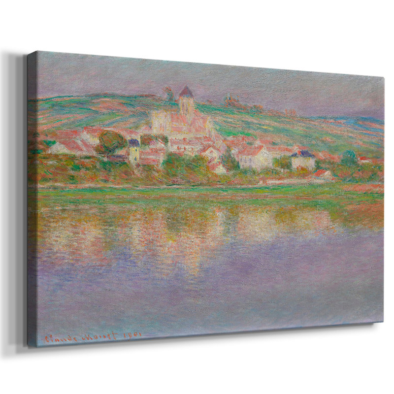 " Vintage Landscape - CLII ", 41" H x 61" W x 1.5" D, Wrapped Canvas