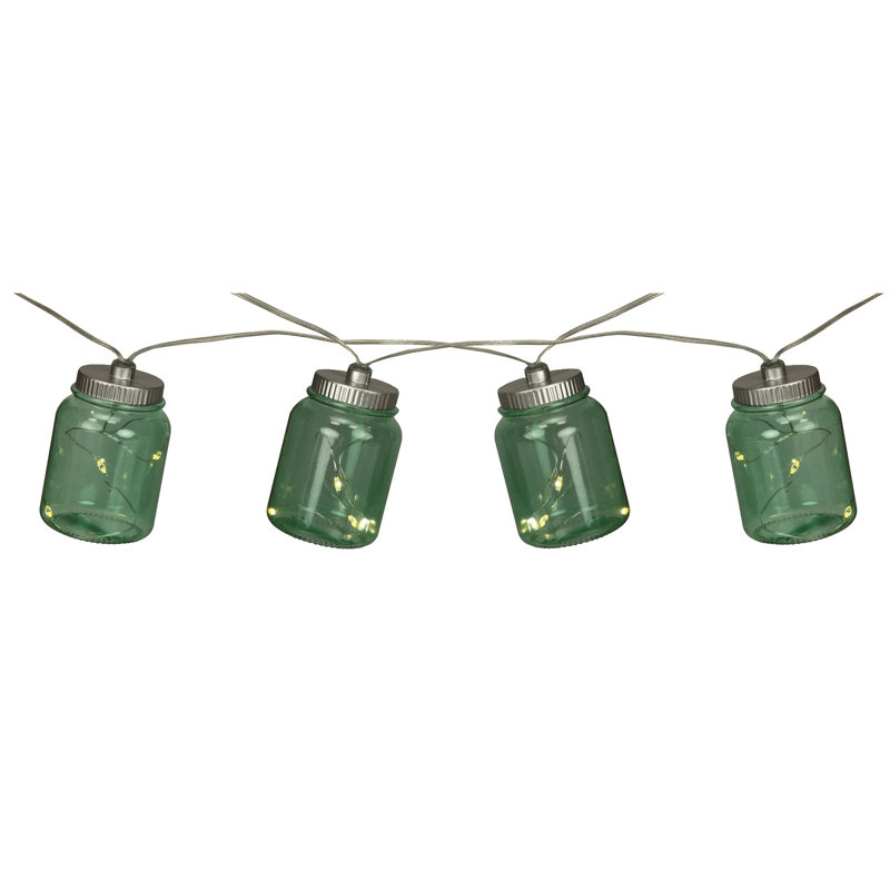 10 - Bulb 10'' Battery Powered LED Novelty String Light