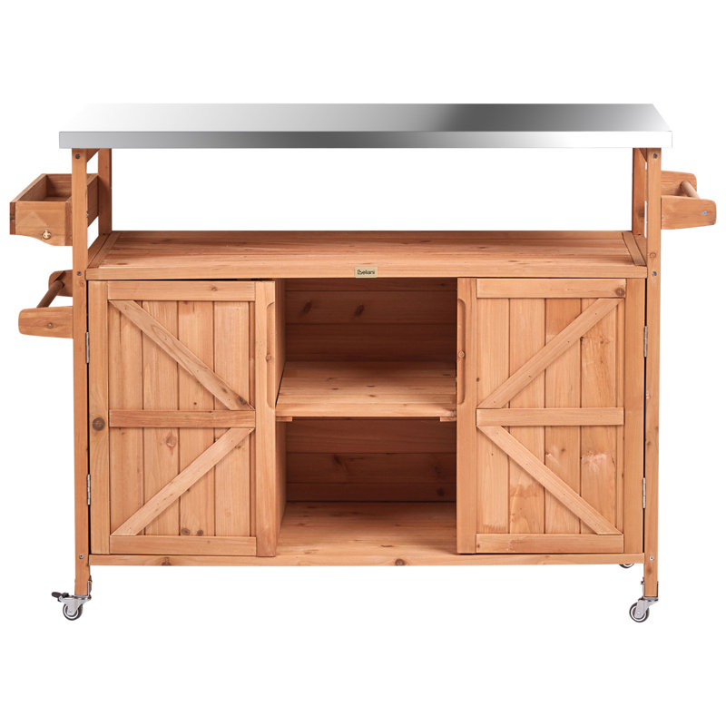 Fir Wood Potting Bench