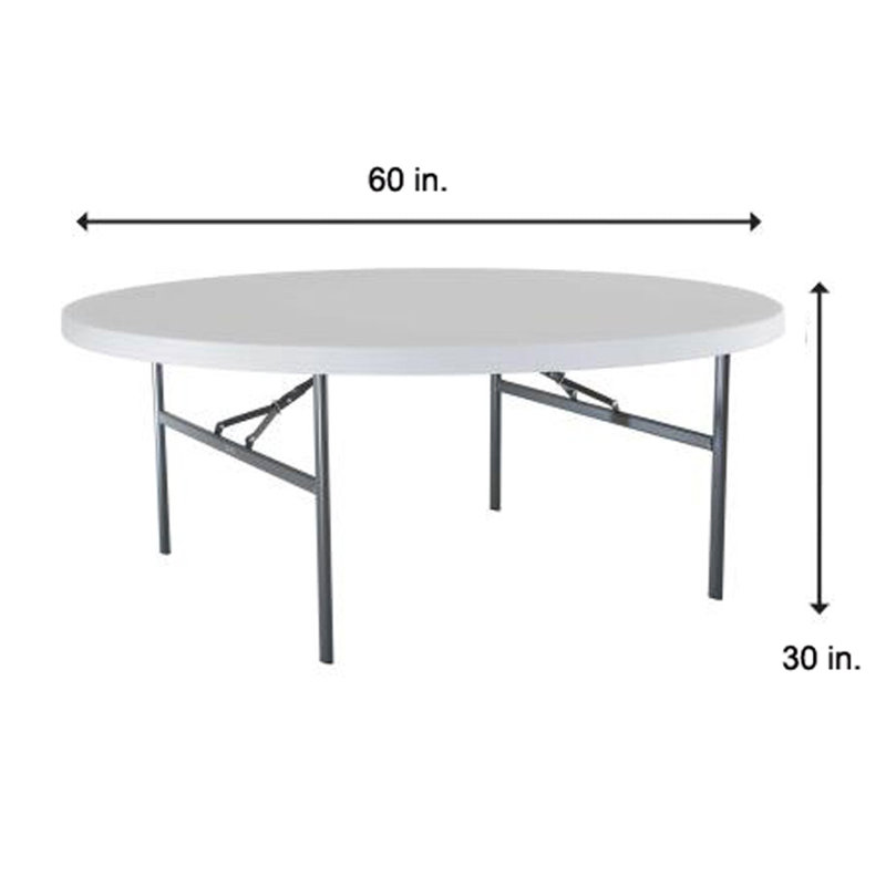 5Ft, 6Ft Round Spandex Tablecloth Tight Fitted Stretch Table Cover For Dining Wedding Banquet Party, 60" x 60", Red